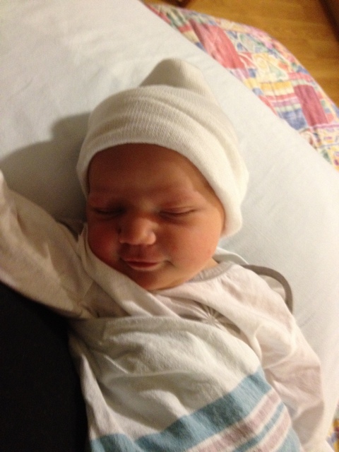 Nili born January 2013 with the help from laborwithlaura doula services