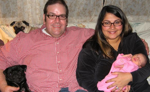 baby Giuliana birthed with the help of a certified doula